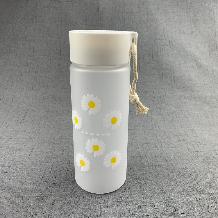 Daisy Plastic Water Bottle