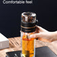 Glass Infuser Water Bottle