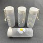 Daisy Plastic Water Bottle