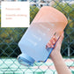 Silicone Fitness Hydration Water Bottle with Straw