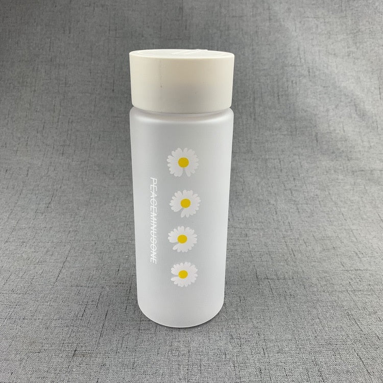 Daisy Plastic Water Bottle