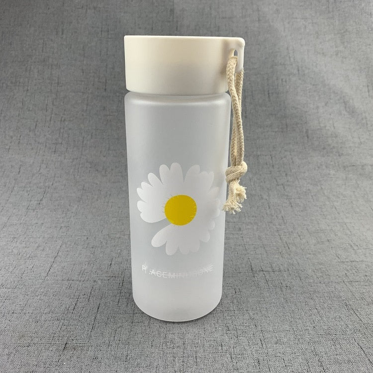 Daisy Plastic Water Bottle