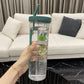 Fruits Filter Water Bottle with Straw