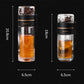 Glass Infuser Water Bottle