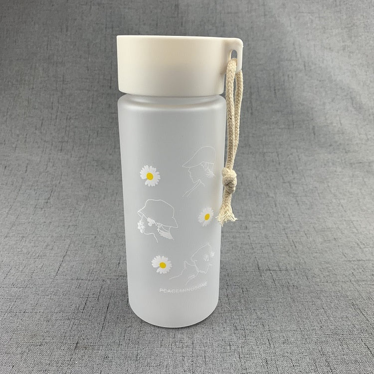 Daisy Plastic Water Bottle